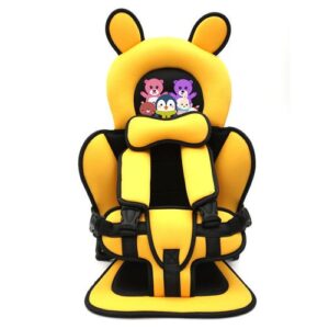 Siège De Sécurité Réglable Pour Bébé - Jaune