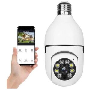 Calus Caméra wifi rotation 360° V380 + Carte mémoire 32 go