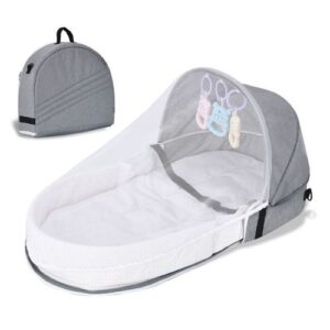 Berceau / Lit De Voyage Pour Bébé Pliable et Portable