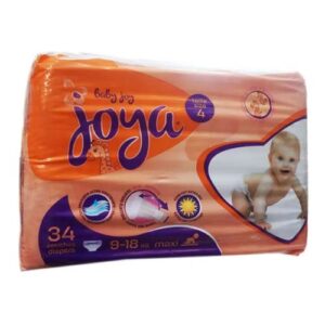 Couches Bébé Joya Taille 4 (9 – 18Kg) 34 Couches
