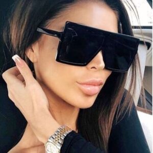 Lunette De Soleil Fashion Tout Noir