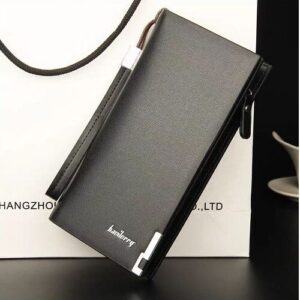 Grand Portefeuille A Zip - Noir