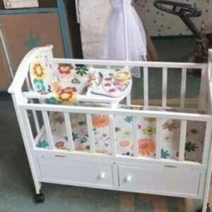 Berceau + Siège Multifonction Pour Bébé - Blanc