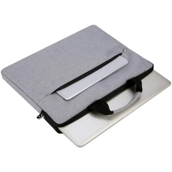 Sac pour ordinateur 15 pouces - Gris – Image 2