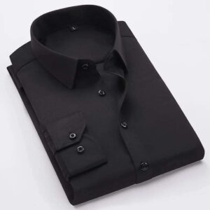 Chemise doux et léger 100% coton – Noir