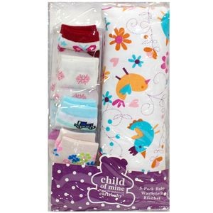 Drap De Lit Motif Chouette + 4 Chaussettes – Multicolores