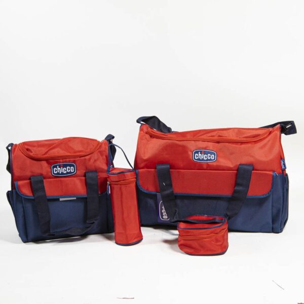 Sac à Langer Chicco 5 Pièces- Rouge – Image 4