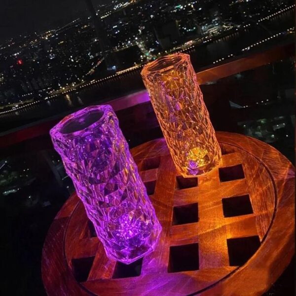 Lampe Cristal LED RGB – Ambiance Luxueuse et Moderne – Image 6