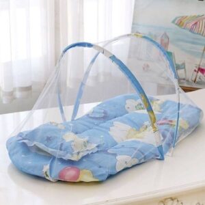 Lit Pour Bébé 3 en 1 (Lit, Matelas Et Moustiquaire) – 0 à 2 ans