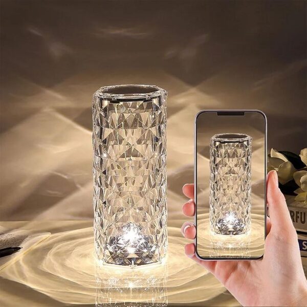 Lampe Cristal LED RGB – Ambiance Luxueuse et Moderne – Image 5
