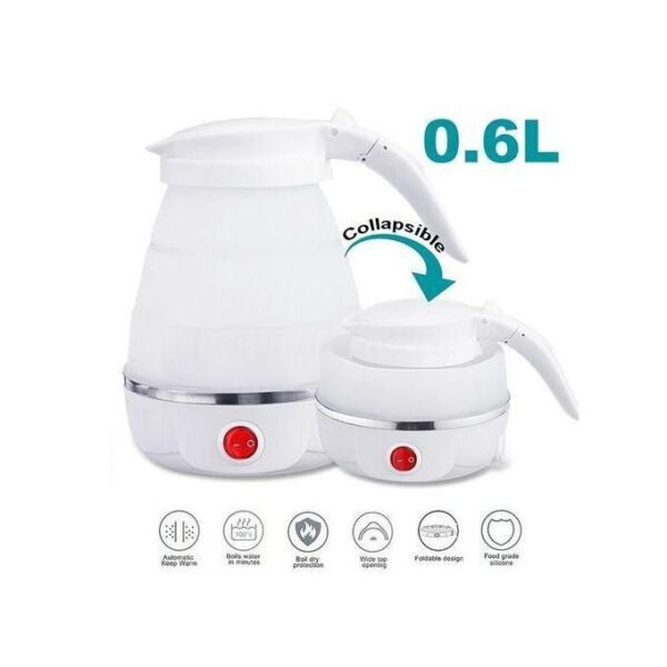 Bouilloire Electrique Pliable Portable, Bouilloire A Eau De Voyage – Image 2