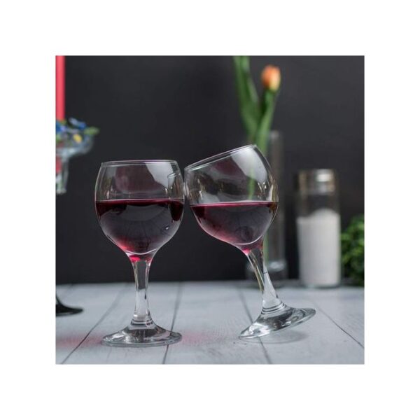 Lot De 6 Coupes À Vin En Verre – Image 2