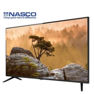 Nasco Slim TV LED 32″ – Régulateur de tension – HDMI – USB – VGA