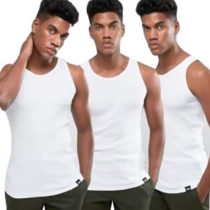 Lot De 3 Débardeurs Yarrison– Homme – Blanc