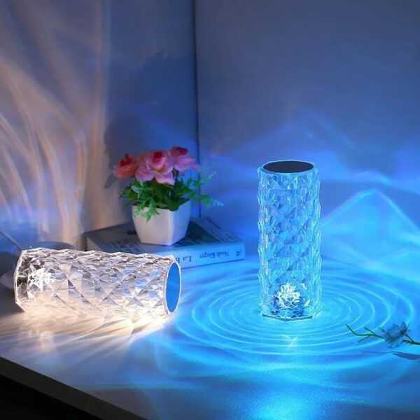 Lampe Cristal LED RGB – Ambiance Luxueuse et Moderne – Image 2