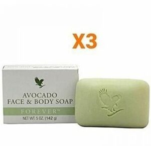Forever Lot De 3 Savons Avocado