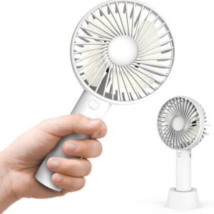 Mini Ventilateur Rechargeable Silencieux - Table Portable - 3 Vitesses