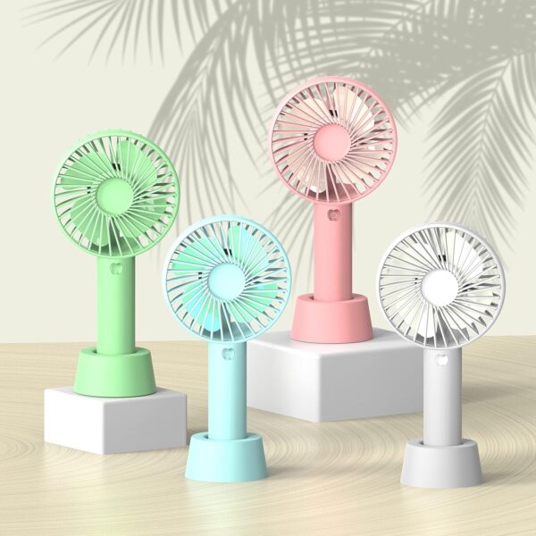 Mini Ventilateur Rechargeable Silencieux - Table Portable - 3 Vitesses – Image 5