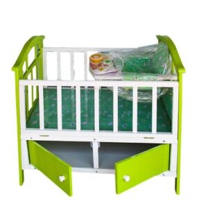 Berceau + Siège Multifonction Pour Bébé - Vert