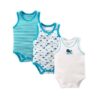 Combi-short Candy sans manches en maille – Ensemble de 3 pièces