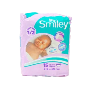 Couches bébé Smiley taille 2 (3-5kg) 15Couches