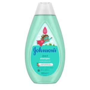 Shampoing + Démêleur Baby Johnson’s 2 en 1 – 500 ml
