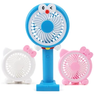 Mini ventilateur Portable Rechargeable Avec Lumière Led