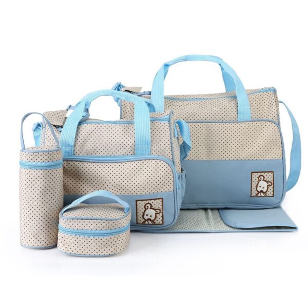 Sac à Langer 5 en 1 avec doublure en polyester – Image 2