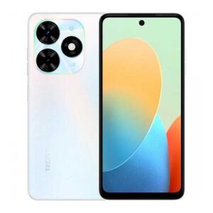 Tecno Pop 8 – 6.6 » – 2 Sim – 3/64 Go – 13Mpx – 4G LTE – 5000mAh – Blanc
