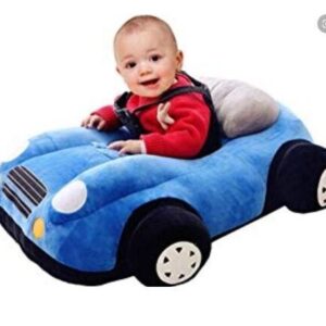 Pouf Assise pour bébé – Ultra-confortable - Bleu