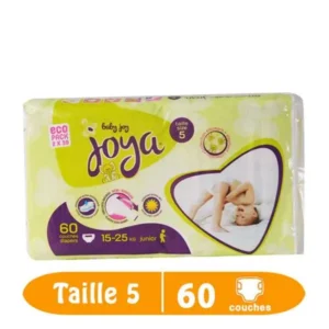 Couches bébés junior taille 5 (15-25kg) 60Couches