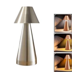 Chic Lampe De Table élégante Et Rechargeable Avec Lumière Douce