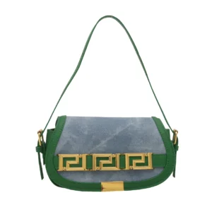 Sac à bandoulière à la mode simple pour femmes Sac à main durable avec fermeture Shell Nouveau design à la mode - Vert